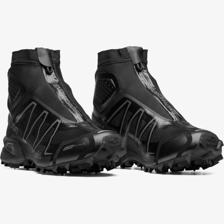 Black Salomon Snowcross Advanced Men's Sneakers | IE JW7542